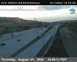 NB 805 at NB 805/5 Merge