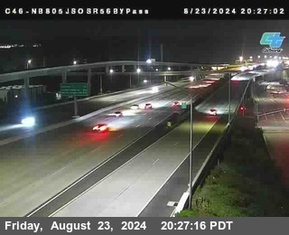 NB 805 at NB 805/5 Merge