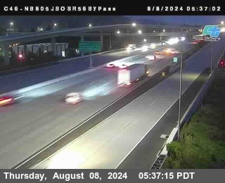 NB 805 at NB 805/5 Merge