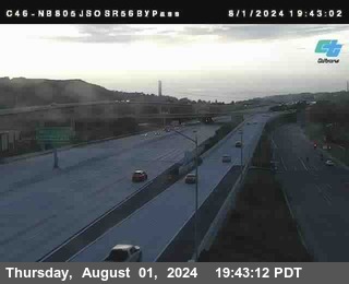 NB 805 at NB 805/5 Merge