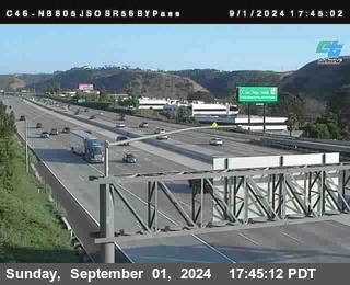 NB 805 at NB 805/5 Merge