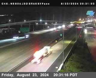 NB 805 at NB 805/5 Merge