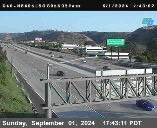 NB 805 at NB 805/5 Merge