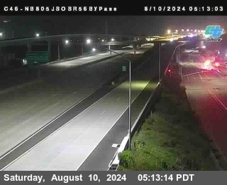 NB 805 at NB 805/5 Merge