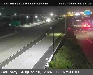 NB 805 at NB 805/5 Merge