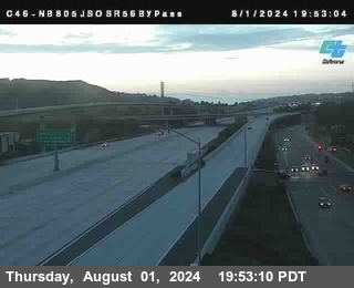 NB 805 at NB 805/5 Merge