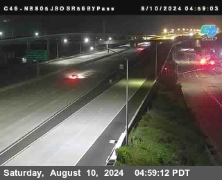 NB 805 at NB 805/5 Merge