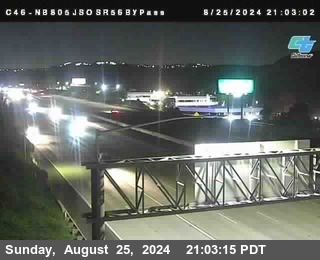 NB 805 at NB 805/5 Merge