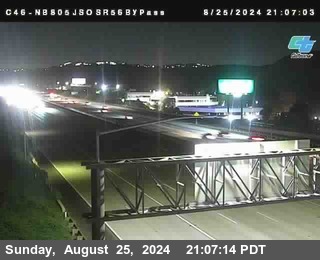 NB 805 at NB 805/5 Merge