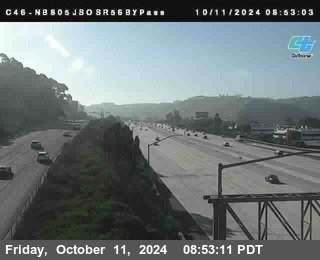 NB 805 at NB 805/5 Merge