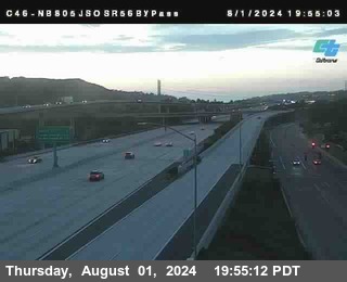 NB 805 at NB 805/5 Merge