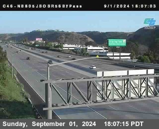 NB 805 at NB 805/5 Merge