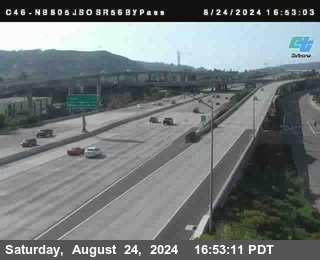 NB 805 at NB 805/5 Merge