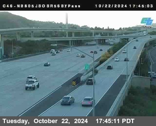 NB 805 at NB 805/5 Merge