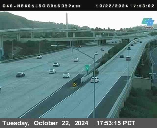 NB 805 at NB 805/5 Merge