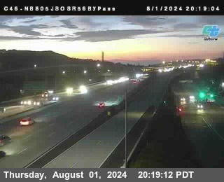 NB 805 at NB 805/5 Merge