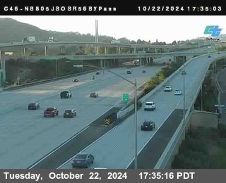 NB 805 at NB 805/5 Merge