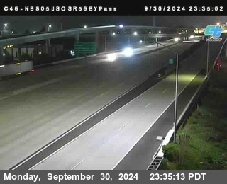 NB 805 at NB 805/5 Merge