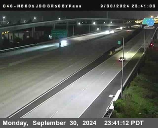 NB 805 at NB 805/5 Merge