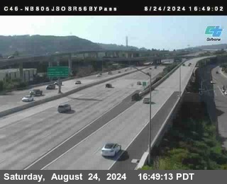 NB 805 at NB 805/5 Merge