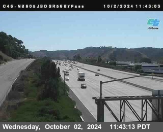 NB 805 at NB 805/5 Merge