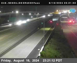 NB 805 at NB 805/5 Merge