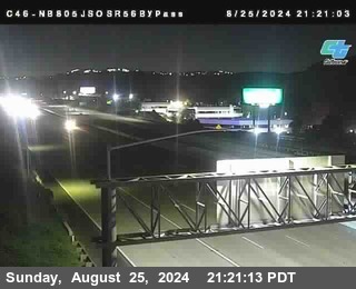 NB 805 at NB 805/5 Merge