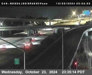 NB 805 at NB 805/5 Merge