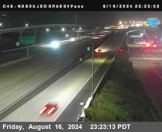 NB 805 at NB 805/5 Merge