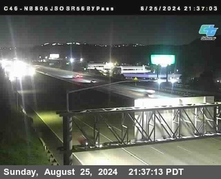 NB 805 at NB 805/5 Merge