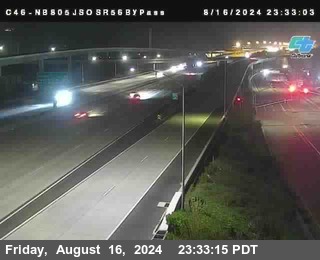 NB 805 at NB 805/5 Merge