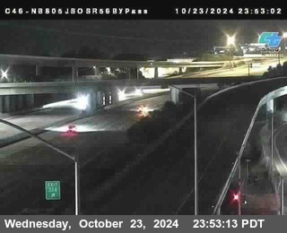 NB 805 at NB 805/5 Merge