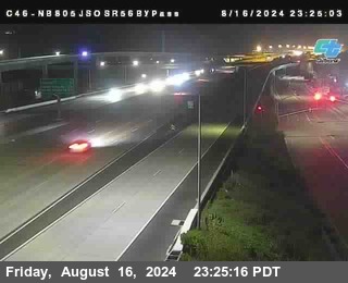 NB 805 at NB 805/5 Merge