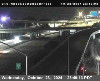 NB 805 at NB 805/5 Merge