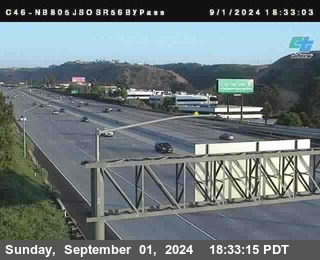 NB 805 at NB 805/5 Merge