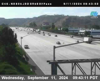 NB 805 at NB 805/5 Merge