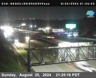 NB 805 at NB 805/5 Merge