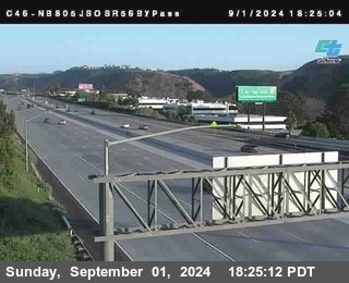 NB 805 at NB 805/5 Merge