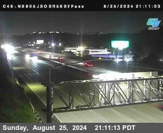 NB 805 at NB 805/5 Merge