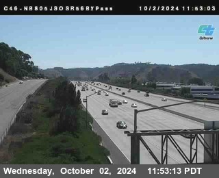 NB 805 at NB 805/5 Merge