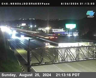 NB 805 at NB 805/5 Merge