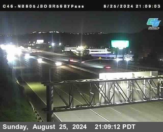 NB 805 at NB 805/5 Merge