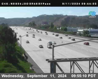 NB 805 at NB 805/5 Merge