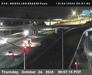 NB 805 at NB 805/5 Merge