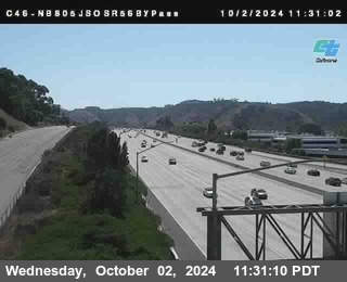 NB 805 at NB 805/5 Merge