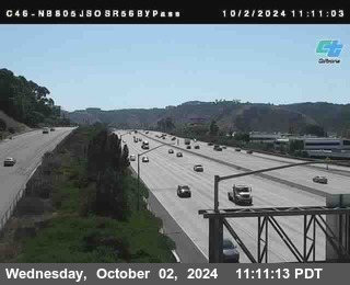 NB 805 at NB 805/5 Merge