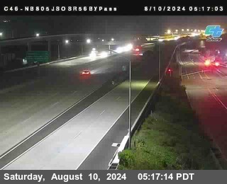 NB 805 at NB 805/5 Merge