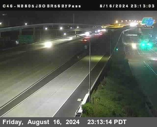 NB 805 at NB 805/5 Merge