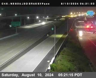 NB 805 at NB 805/5 Merge