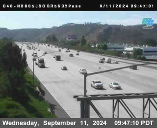 NB 805 at NB 805/5 Merge